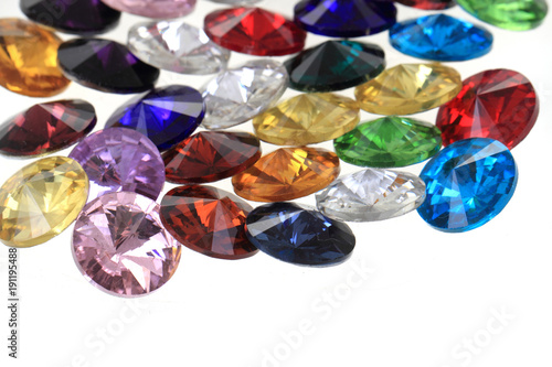 color plastic diamonds texture