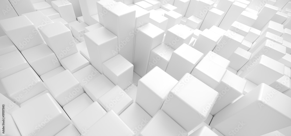 3D Rendering Of Abstract Cubes Background 3D Rendering Of Abstract Cubes Background
