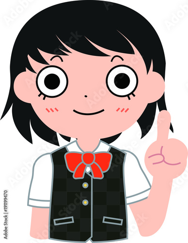 短髪パッチリ目の女子生徒　アドバイス