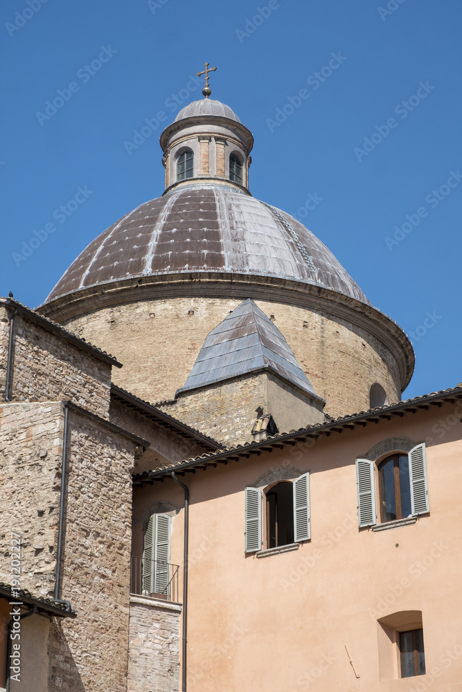Foligno (Perugia, Italy), Cathedral dome Foligno (Perugia, Italy), Cathedral dome