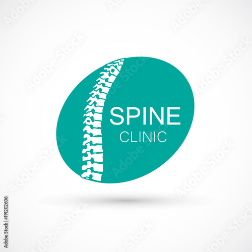Spine chiropractic logo