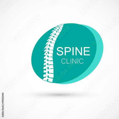 Spine chiropractic logo