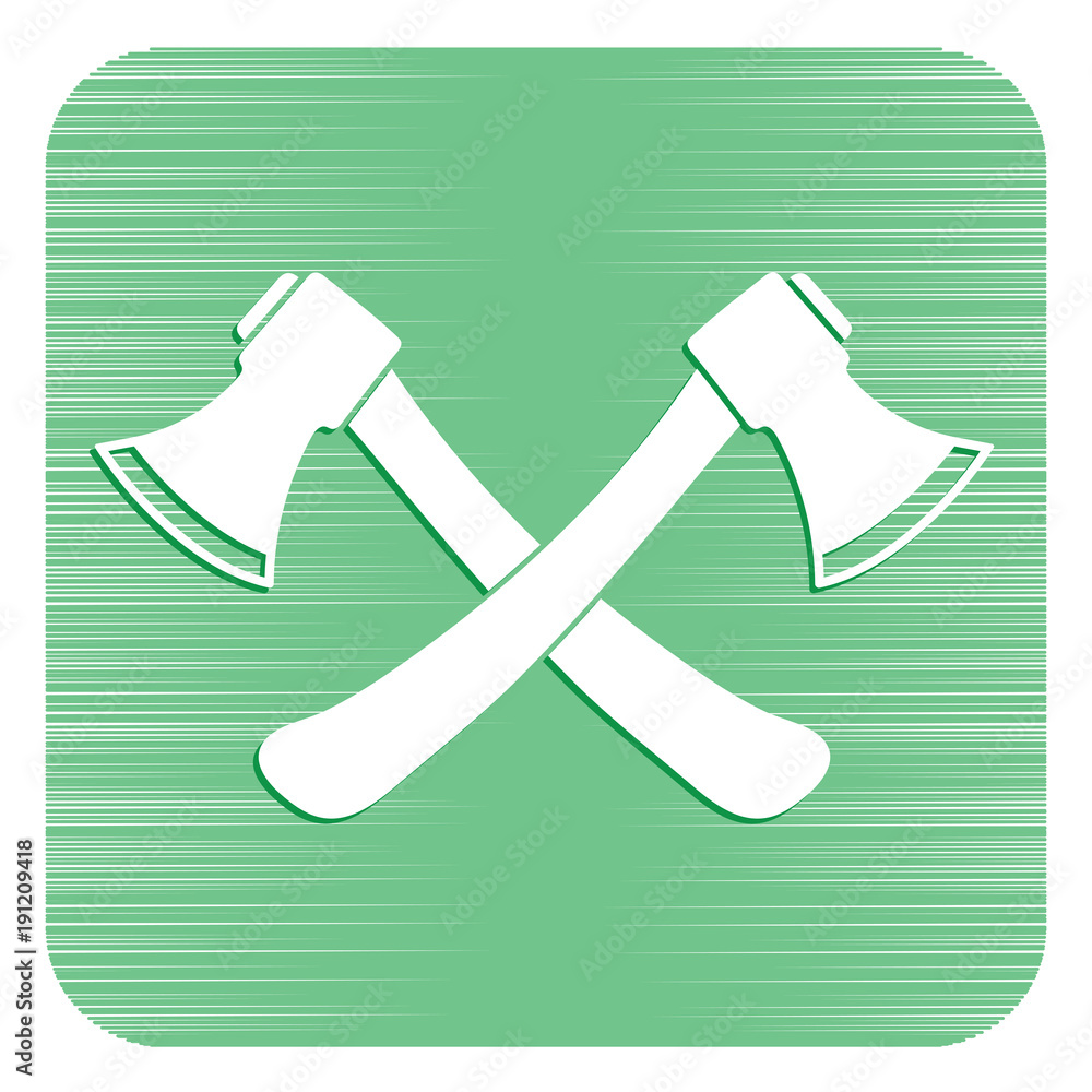 The ax icon. Axe symbol The ax icon. Axe symbol