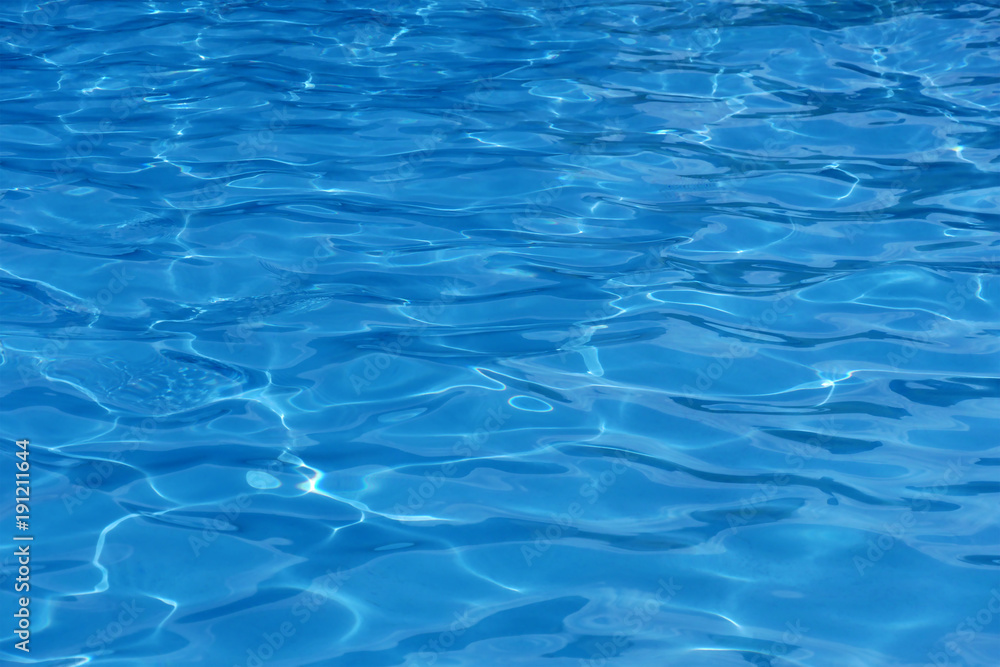 Water ripples in pool Water ripples in pool