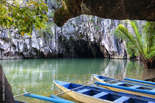 Puerto Princesa underground river - nature of Philippines photo
