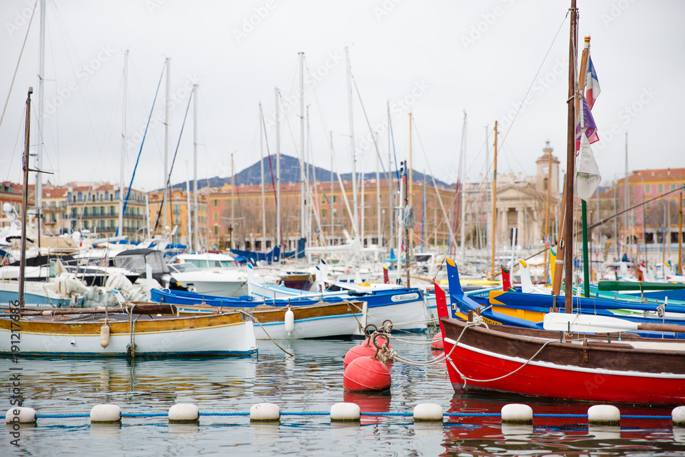 Obraz premium Port de Nice