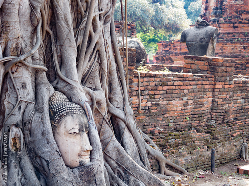 アユタヤのワット・プラ・マハタート