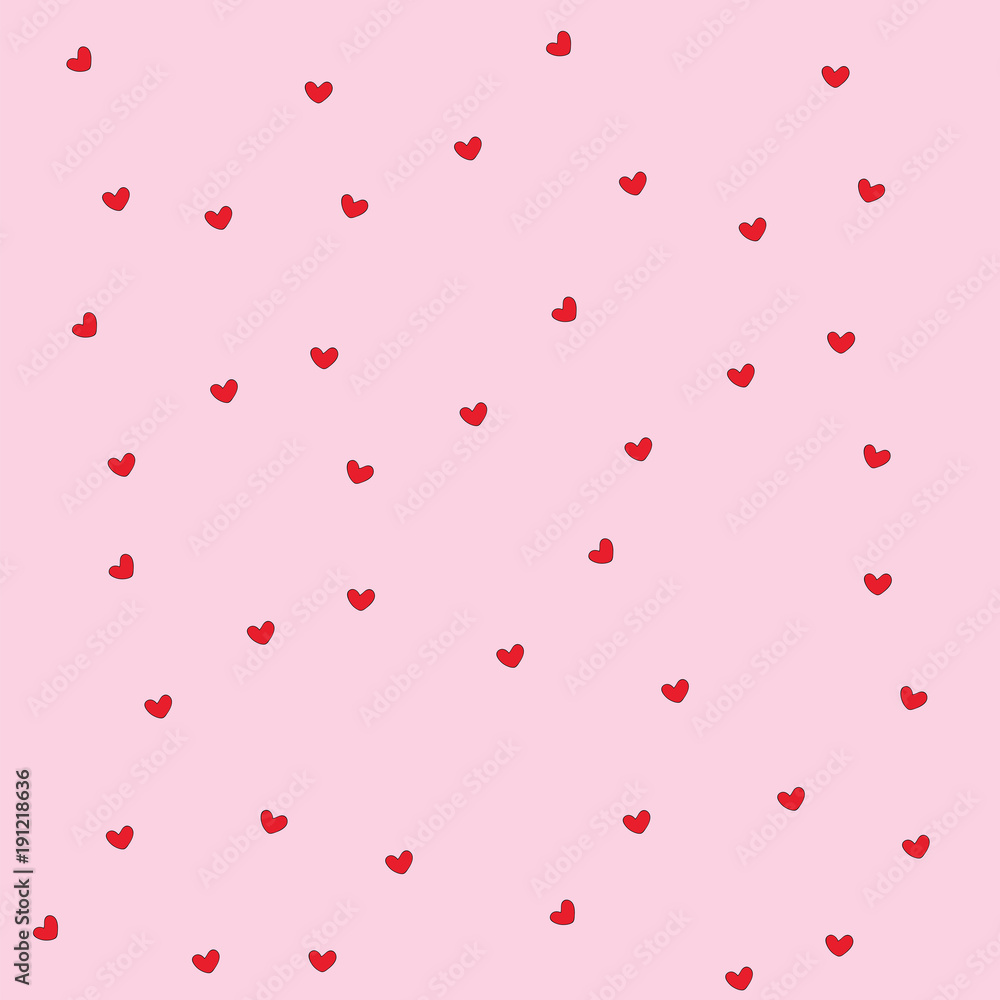 Love you forever modern cute abstract background wallpaper