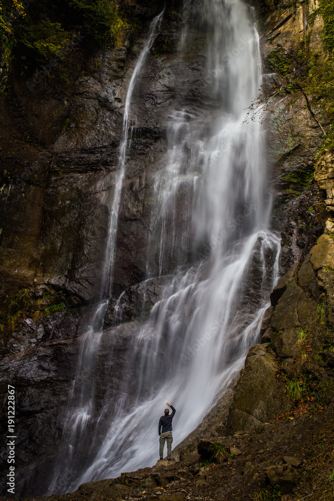 Obraz premium Makhuntseti Waterfall