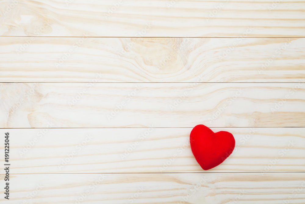 Red heart on wooden table for valentine day concept. Red heart on wooden table for valentine day concept.