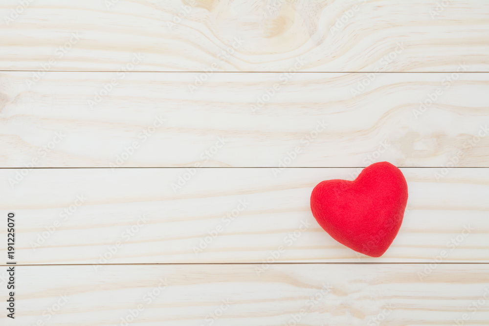 Red heart on wooden table for valentine day concept. Red heart on wooden table for valentine day concept.