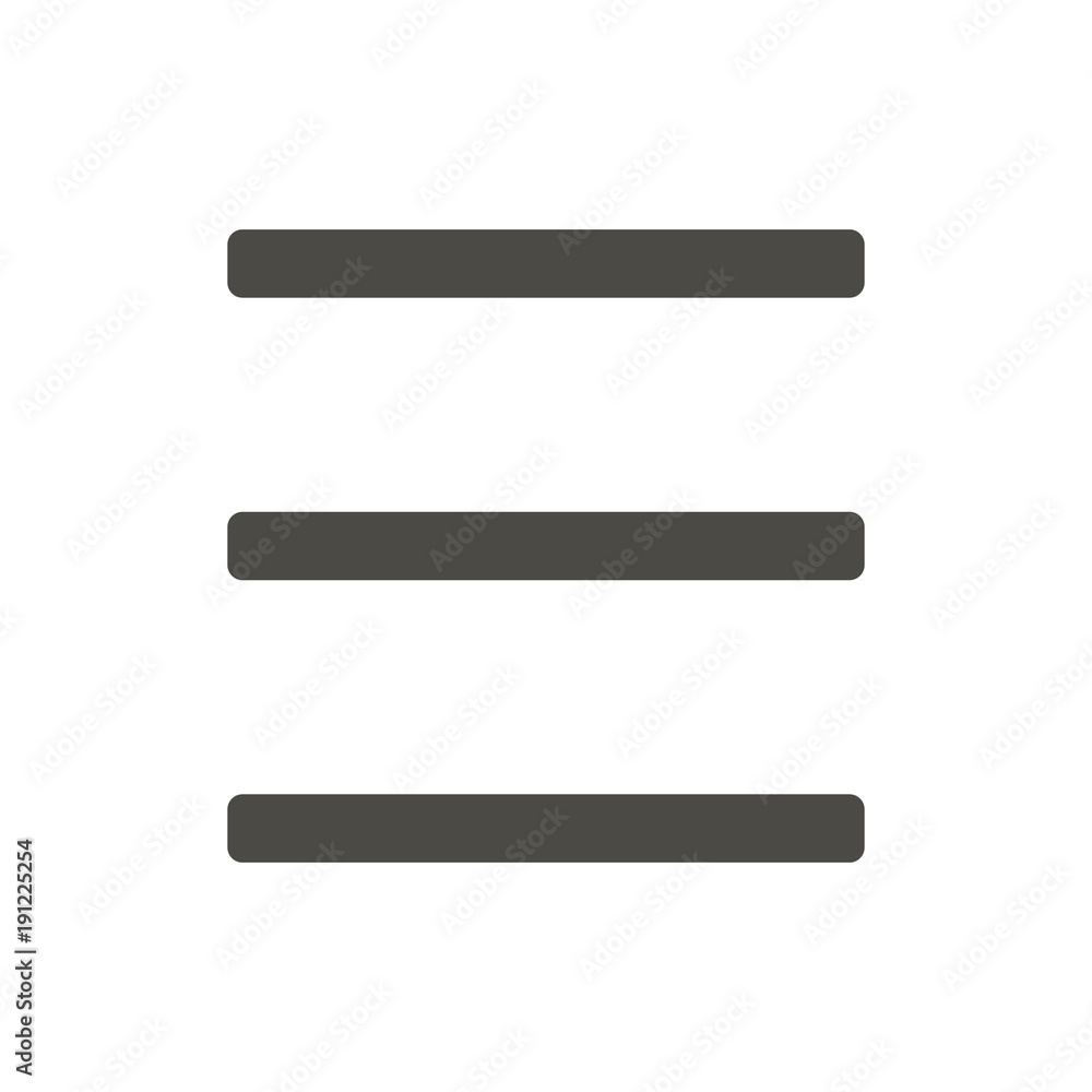Menu icon vector. Navigation mobile button. Menu icon vector. Navigation mobile button.