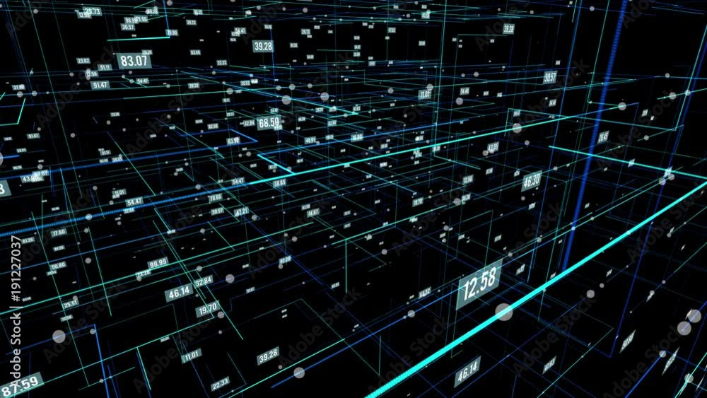 Big data visualization. HUD grid corners motion background. Analysis of information. Visual data infographics design. Science and technology. Available in 4K FullHD video render footage Big data visualization. HUD grid corners motion background. Analysis of information. Visual data infographics design. Science and technology. Available in 4K FullHD video render footage