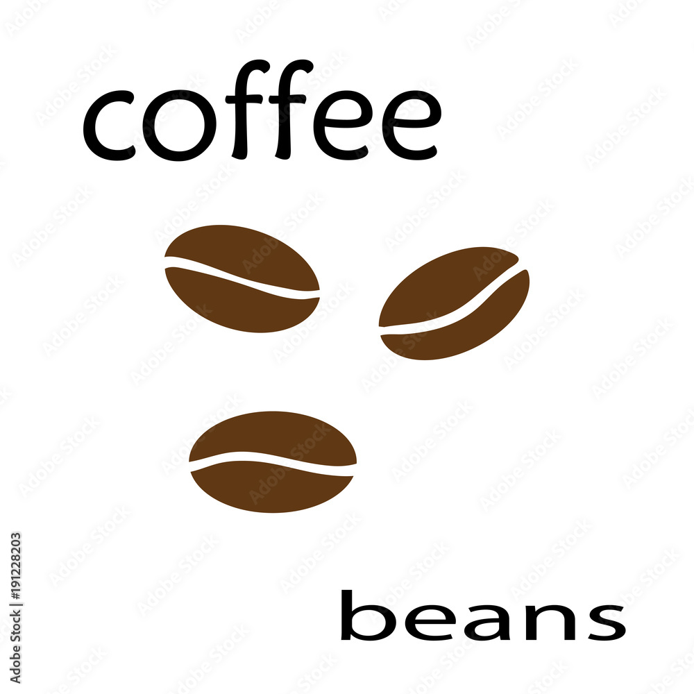 Coffee beans icon Coffee beans icon
