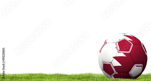 Qatar design soccer footbal...