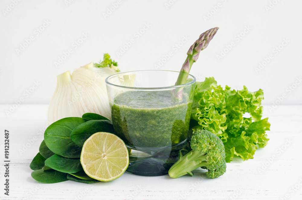Green vegetable juice Green vegetable juice