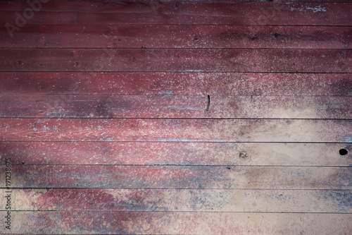 Red Rustic Old Barn Wood Background photo