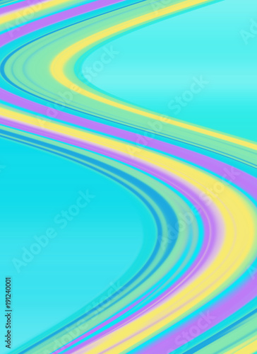 Pastel, turqouse waves, modern background