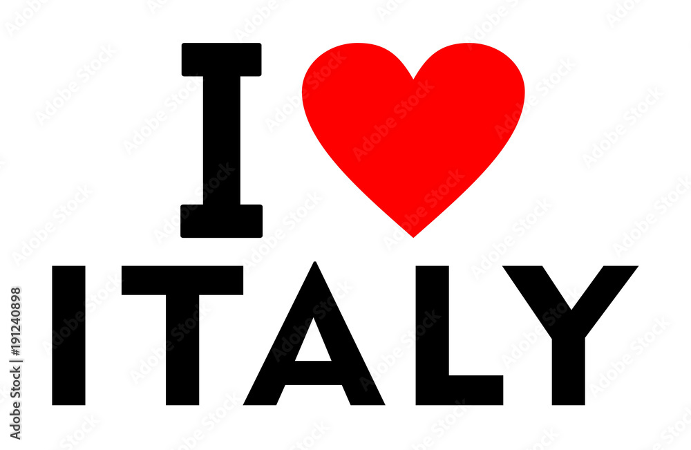 57 Best I Love Italy Images Stock Photos Vectors Adobe Stock