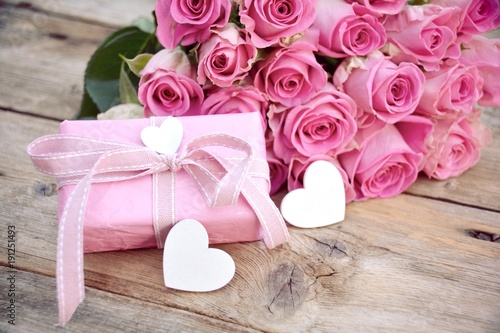 Grußkarte - Blumenstrauß - ...