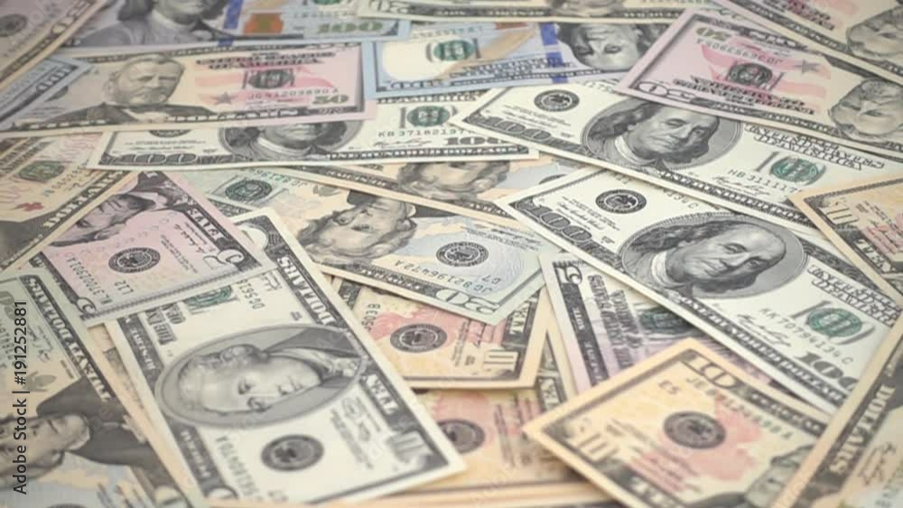 The coins of the USA falling for US dollars. Slow Motion. The coins of the USA falling for US dollars. Slow Motion.