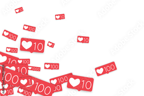 Social media counters.