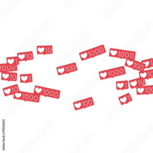 Social media counters.