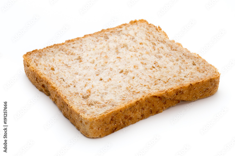 Toast bread isolated on the white background. Toast bread isolated on the white background.