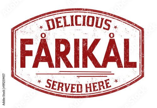 Farikal grunge rubber stamp