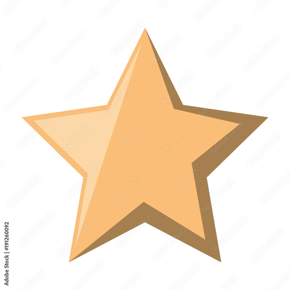 Fototapeta premium star icon image