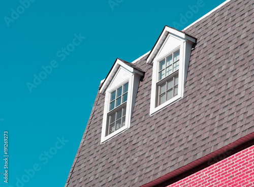Roof of a building on a Chicago street