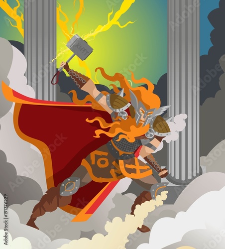 norse mythology thor god of thunder