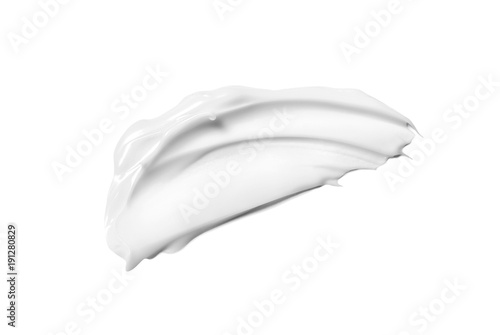 Cosmetic cream isolated on white Fototapet