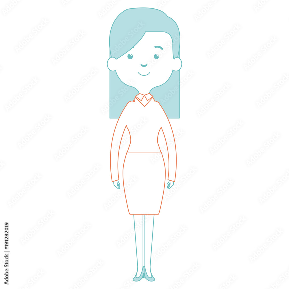 cute mother avatar character vector illustration design cute mother avatar character vector illustration design
