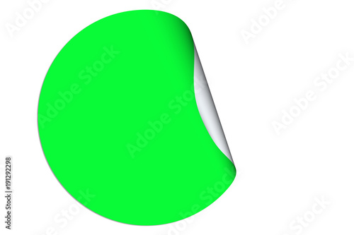 Runder grüner Aufkleber Free Download Runder grüner Aufkleber - GFXLoad