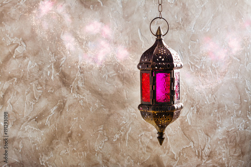 Hanging arabic lantern
