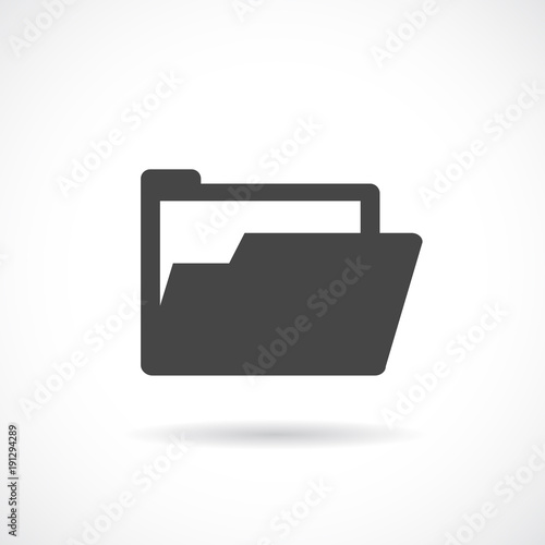 Computer folder web icon