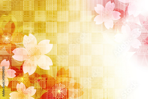 桜　春　花　背景