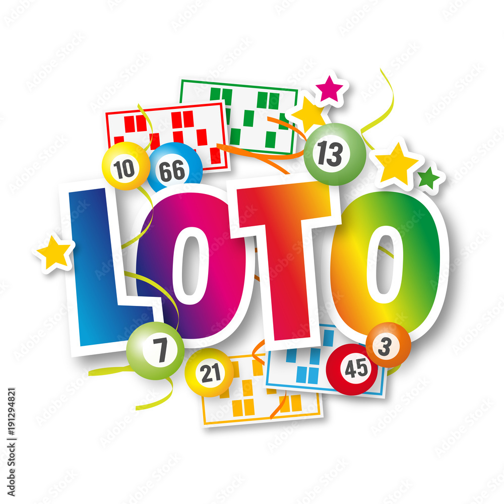 Naklejka premium Loto