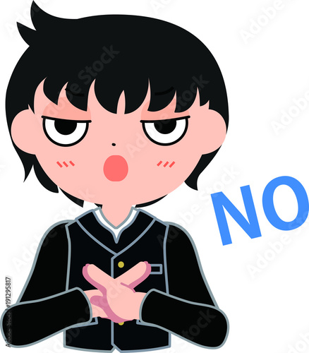 やんちゃな男子生徒　NO