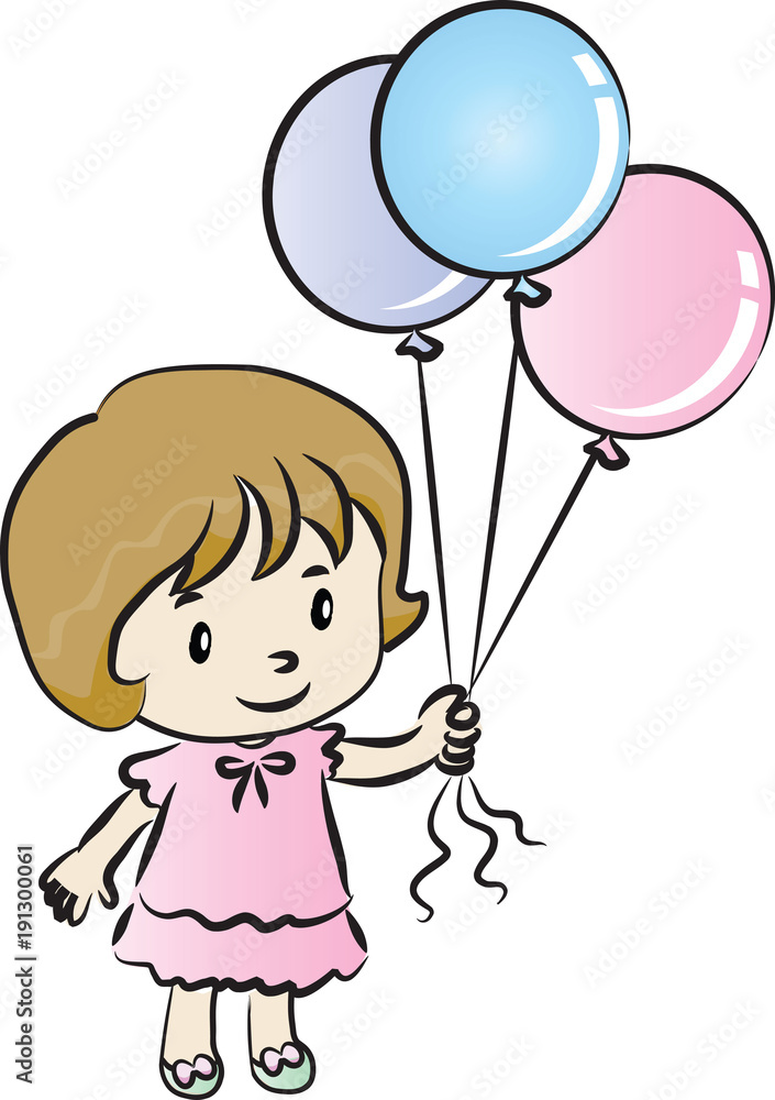 kids holding balloons kids holding balloons