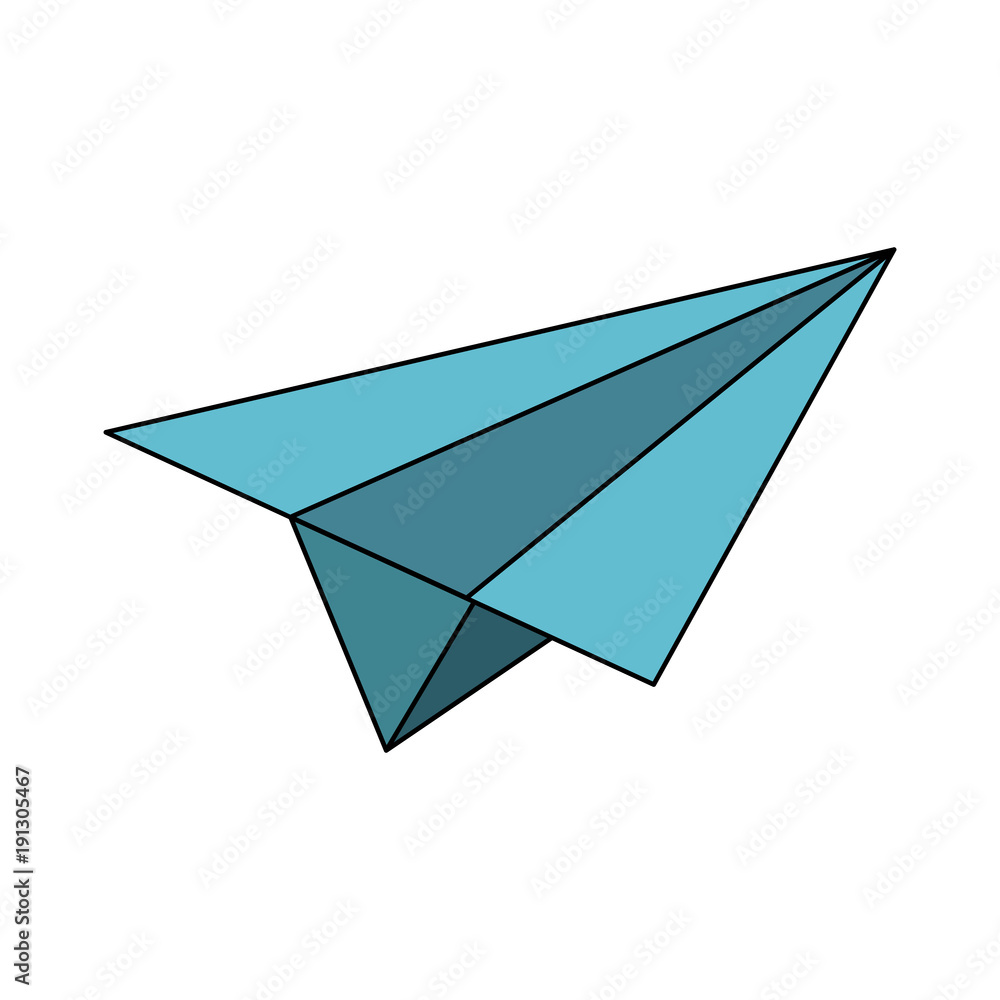 Paper plane isolated icon vector illustration graphic design Paper plane isolated icon vector illustration graphic design