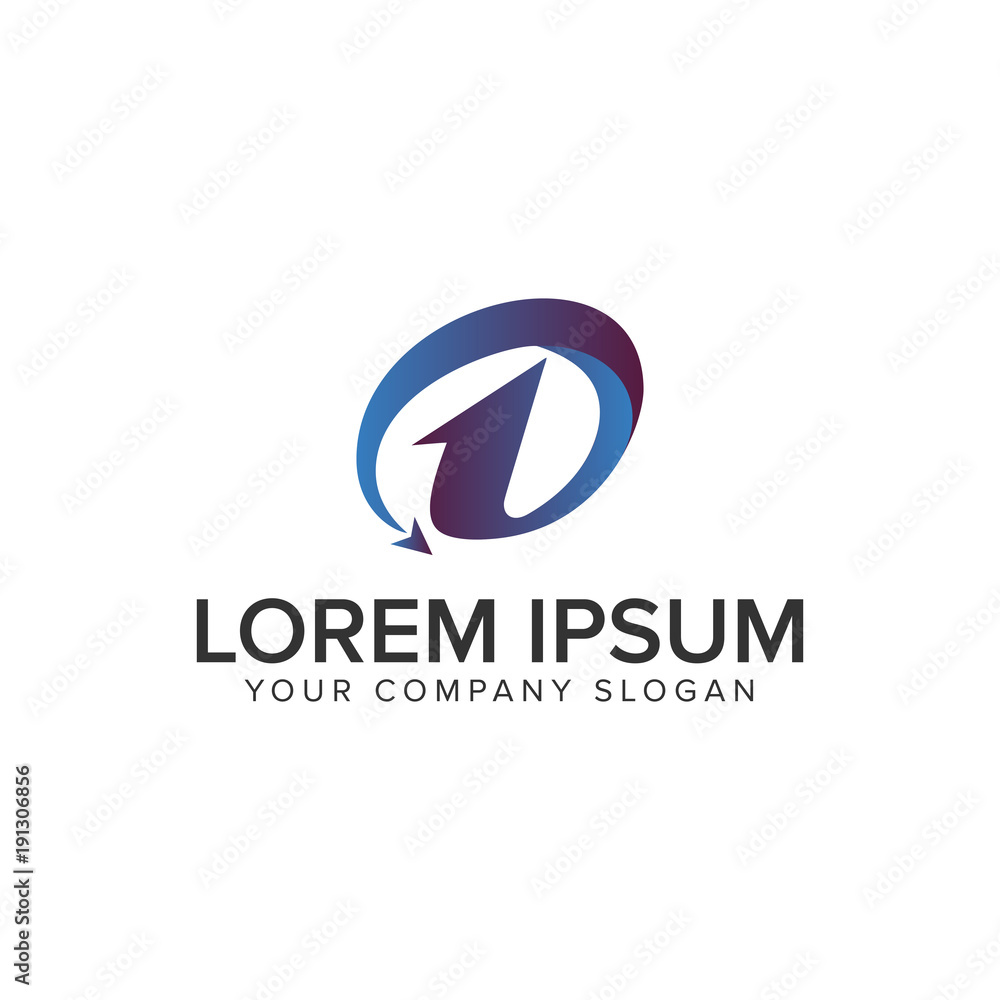 3D letter D logo design concept template. fully editable vector 3D letter D logo design concept template. fully editable vector
