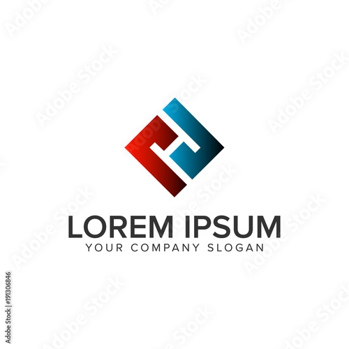 Free Download Letter H creative unique logo design concept template. fully editable vector - GFXLoad
