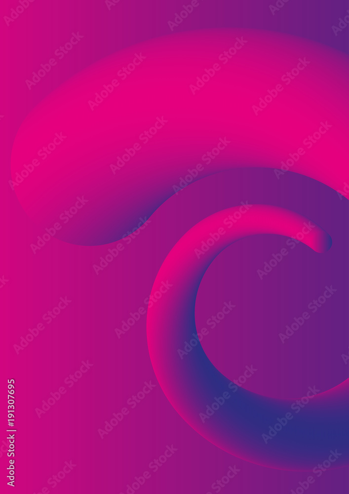 Fluid background. Liquid plastic shapes with ultra violet purple colors. Can be used for gift card, cover or poster design. Vector illustration. Fluid background. Liquid plastic shapes with ultra violet purple colors. Can be used for gift card, cover or poster design. Vector illustration.