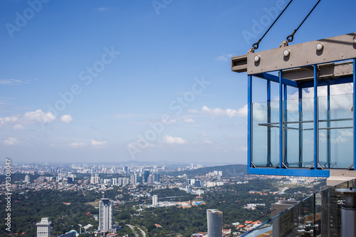 Glass Floor at Sky Deck KL Tower Sky Box photo