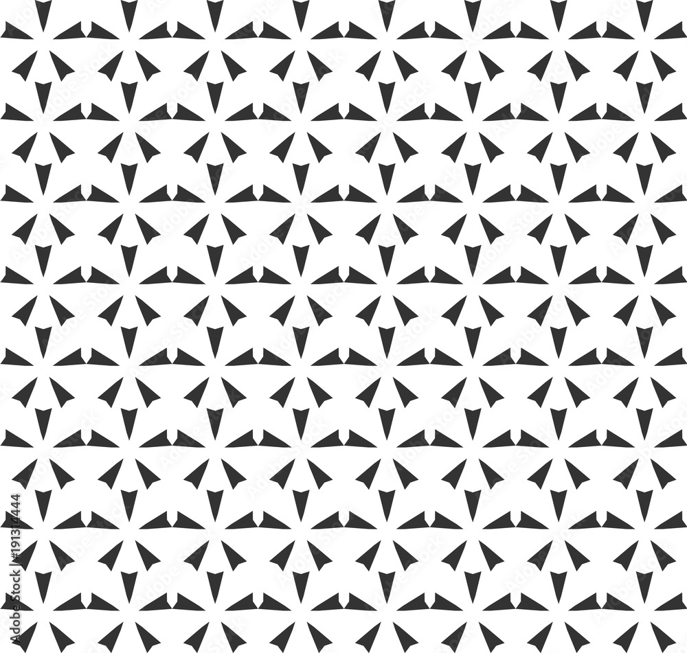 Abstract geometric star Seamless pattern . Repeating geometric Black and white texture. geometric decoration Abstract geometric star Seamless pattern . Repeating geometric Black and white texture. geometric decoration