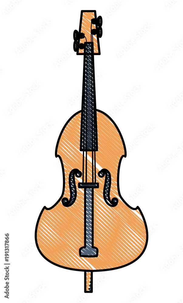Fototapeta premium Musical intruments design