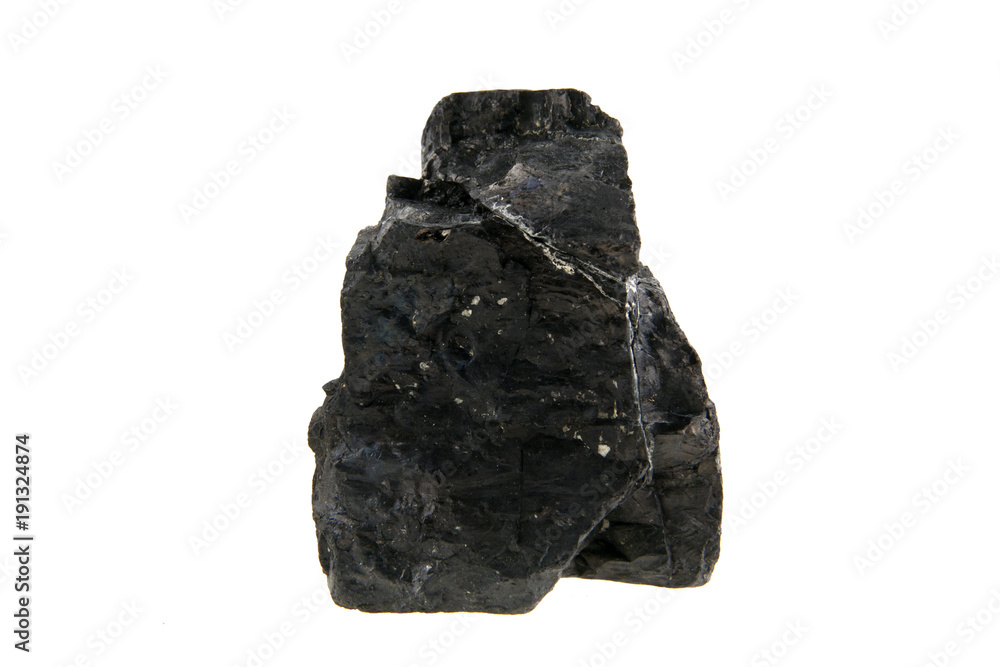 Obraz premium coal isolated on white background