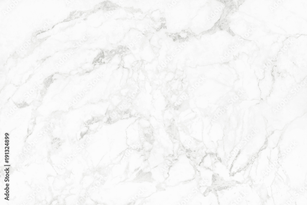 Fototapeta premium White marble texture in natural pattern with high resolution for background and design art work. White stone floor.